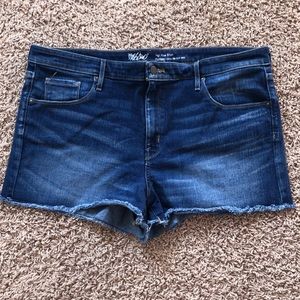 Mossimo High Rise Jean Shorts